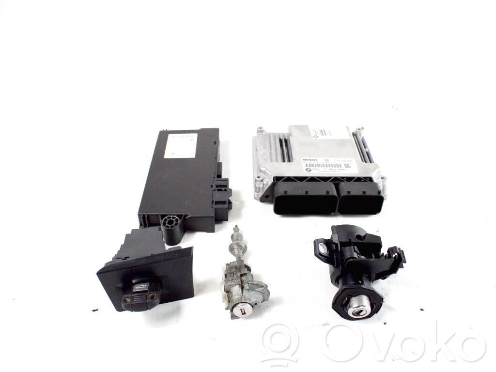 BMW 3 E92 E93 Juego de cerradura y set ECU del motor 