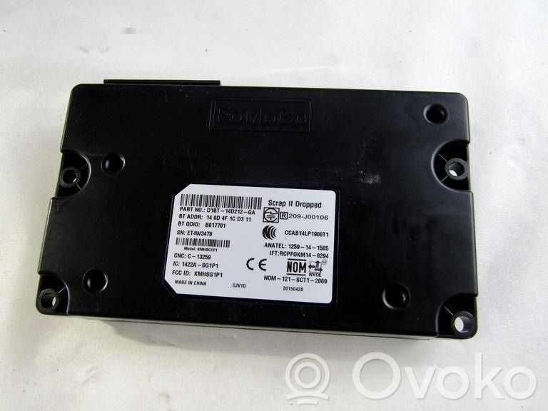 Ford Fiesta Unidad de control/módulo del teléfono 