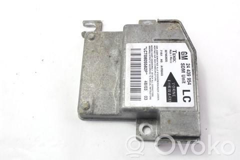 Opel Corsa C Unitate/modul de comandă airbaguri 
