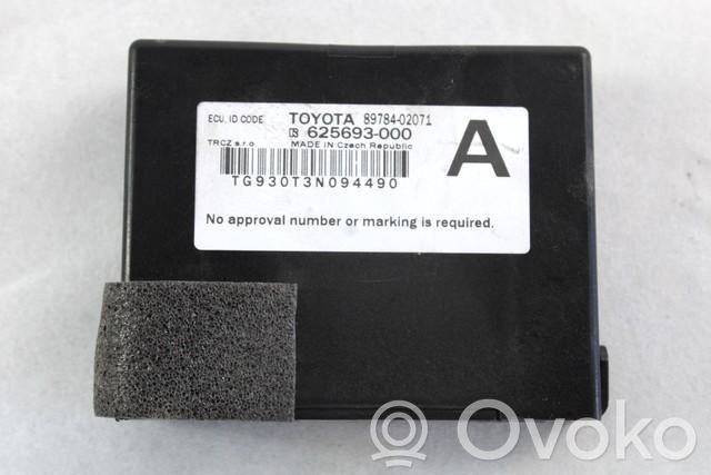 Toyota Auris E180 Unidad de control/módulo de alarma 