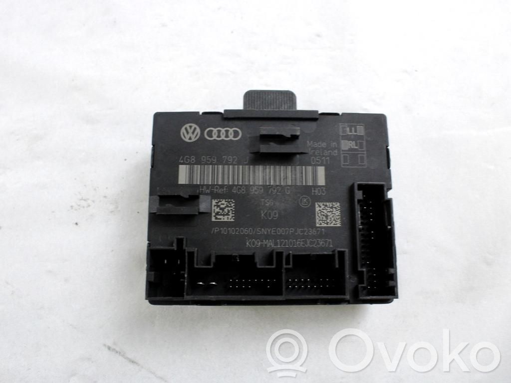 Audi A6 S6 C7 4G Centralina/modulo portiere