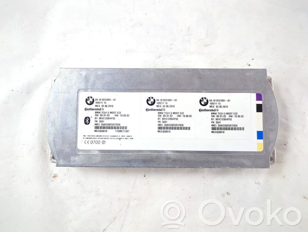 BMW 5 F10 F11 Unitate/modul control telefon 