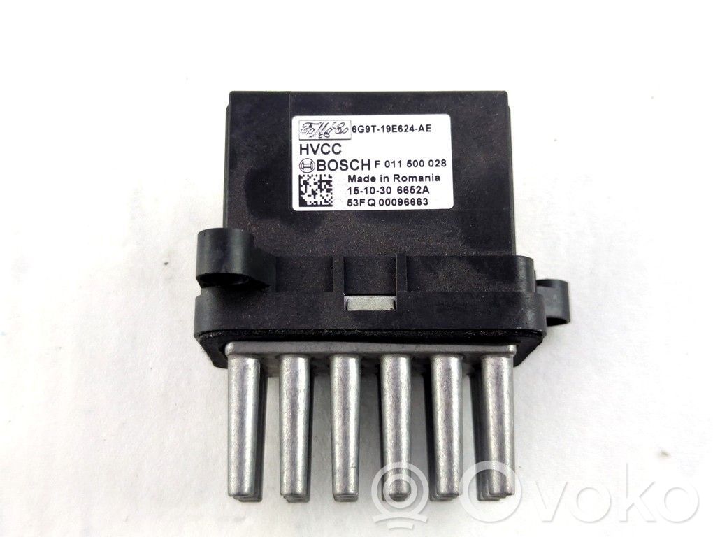 Ford Fiesta Rezystor / Opornik dmuchawy nawiewu
