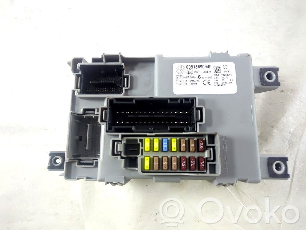 Fiat Punto Evo Módulo de fusible 