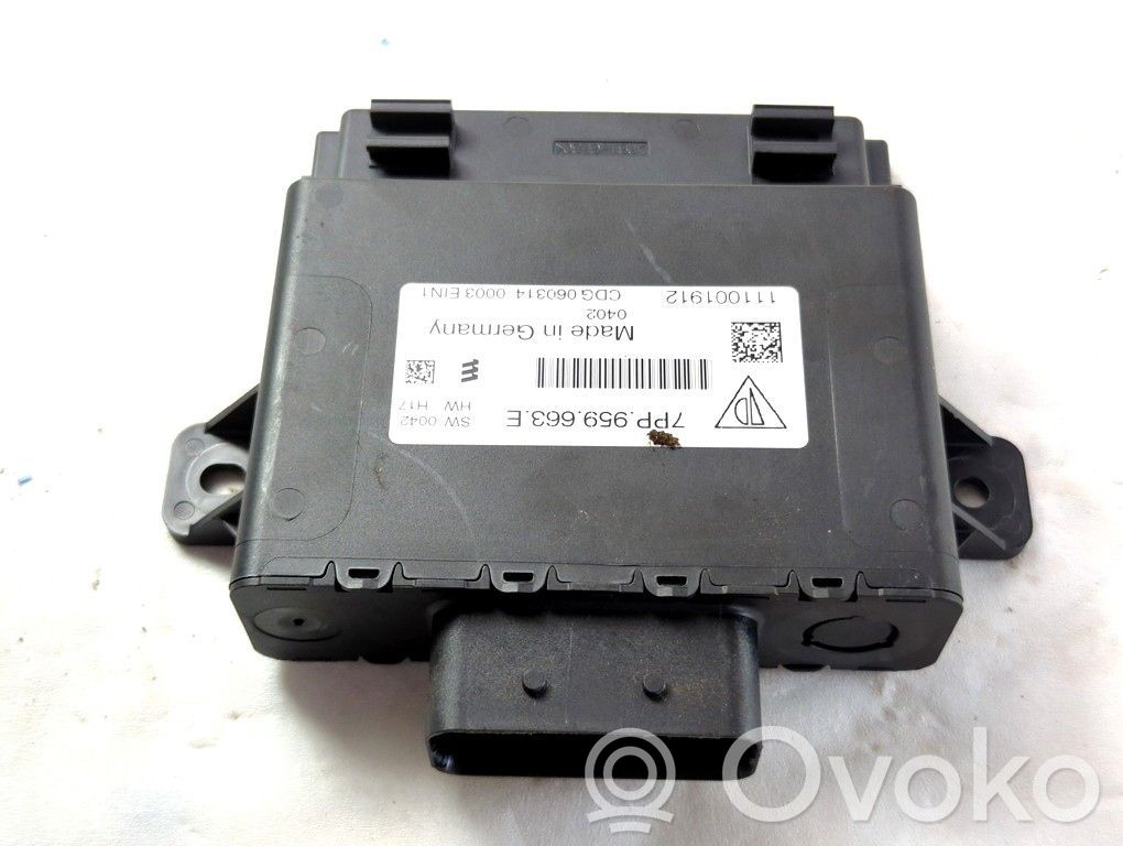 Porsche Cayenne (92A) Altre centraline/moduli