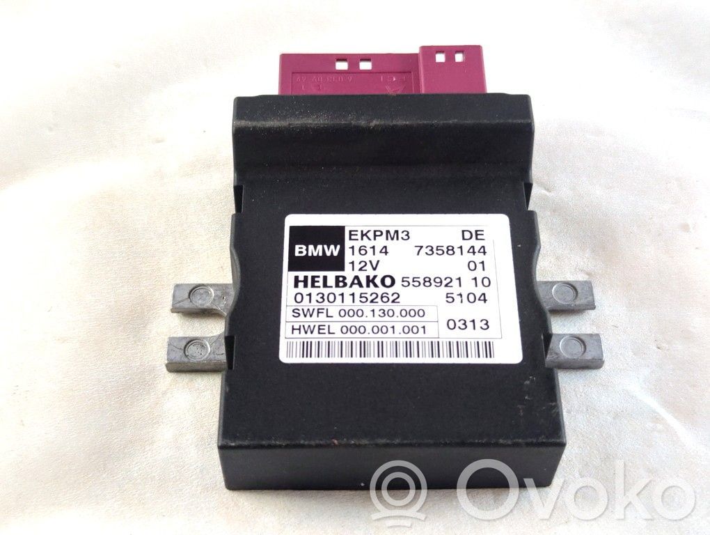 BMW 3 F30 F35 F31 Unitate/modul comandă pompă injecție combustibil 