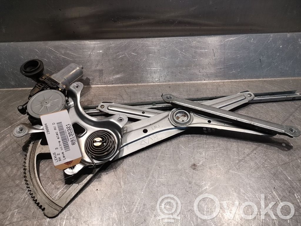 Lexus RX 330 - 350 - 400H Alzacristalli della portiera anteriore con motorino 