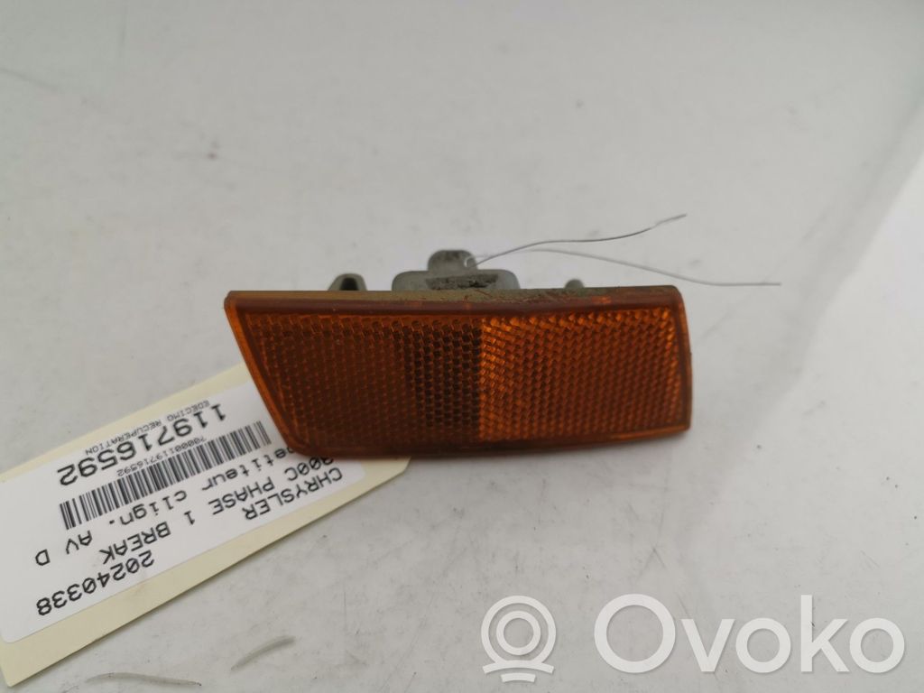 Front indicator light