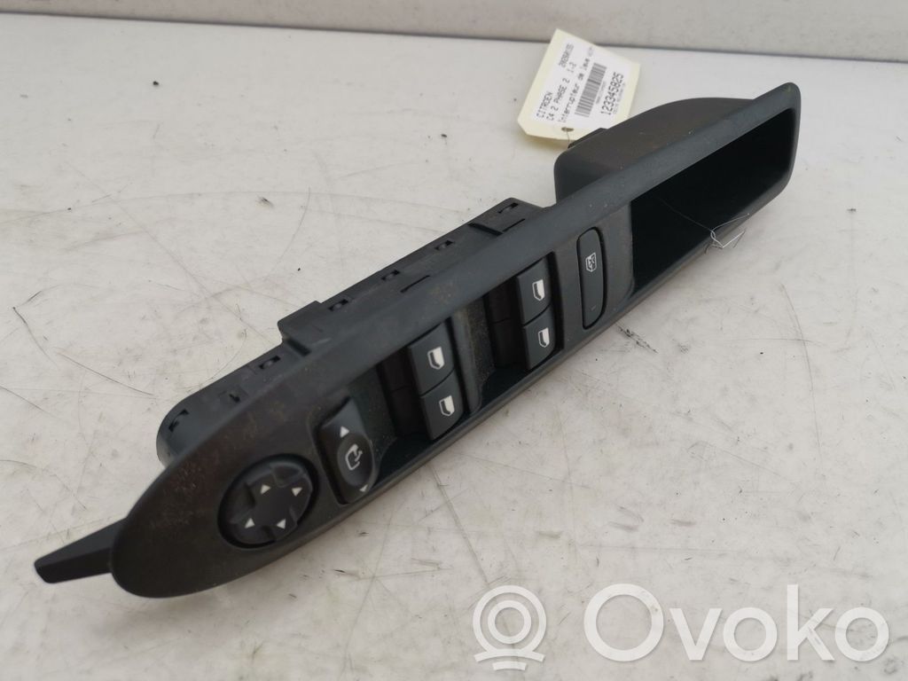 Citroen C4 II Electric window control switch 