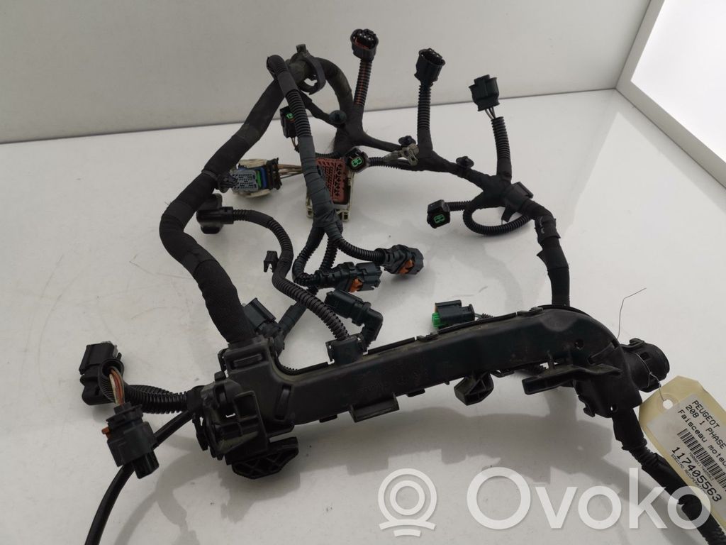 Peugeot 208 I Engine installation wiring loom 