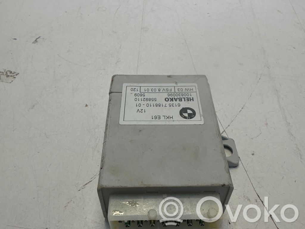 BMW 5 F10 F11 Trunk lid opening control unit 