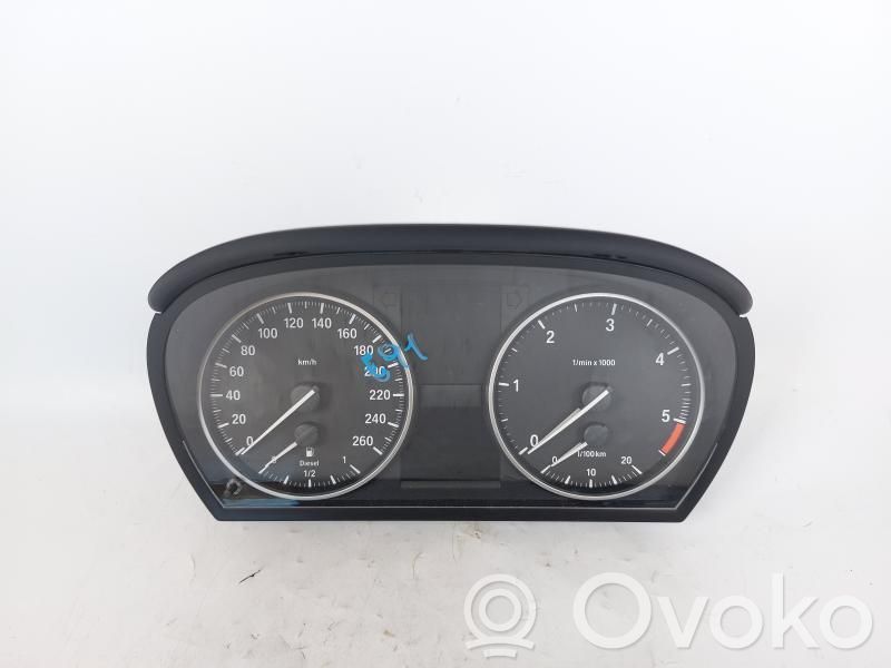 BMW 3 E90 E91 Speedometer (instrument cluster) 