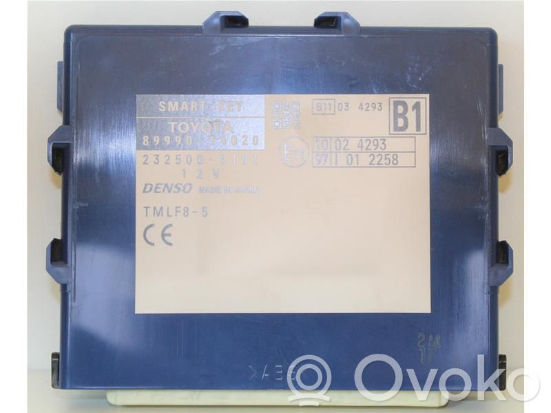 Toyota iQ Door central lock control unit/module 