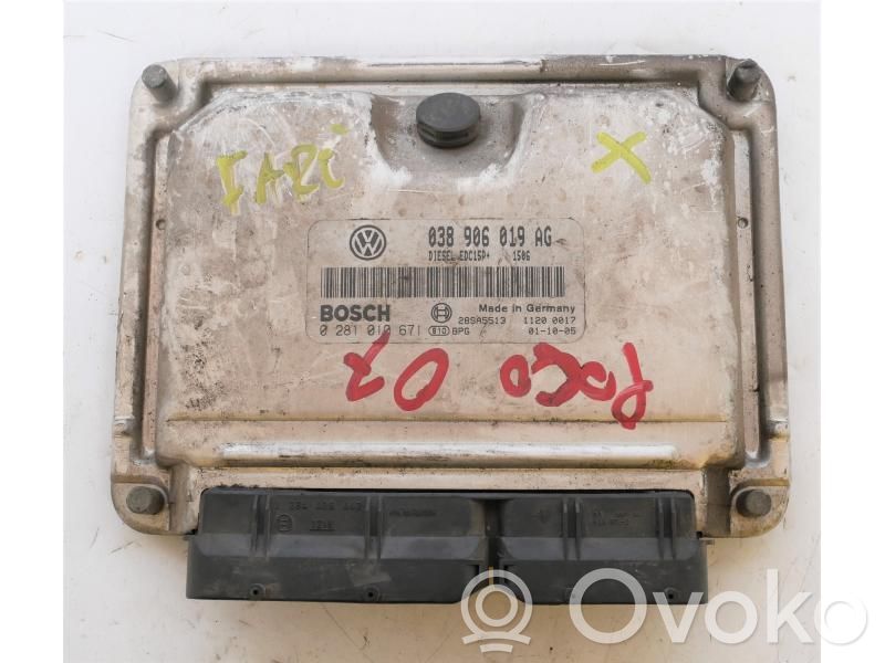 Volkswagen Polo Motorsteuergerät/-modul 