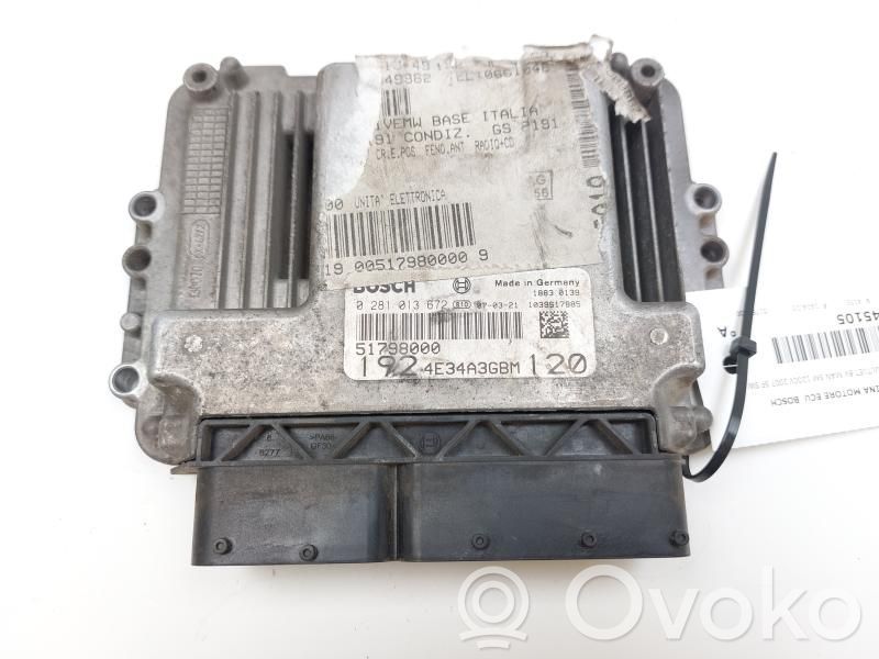 Fiat Stilo Engine control unit/module 