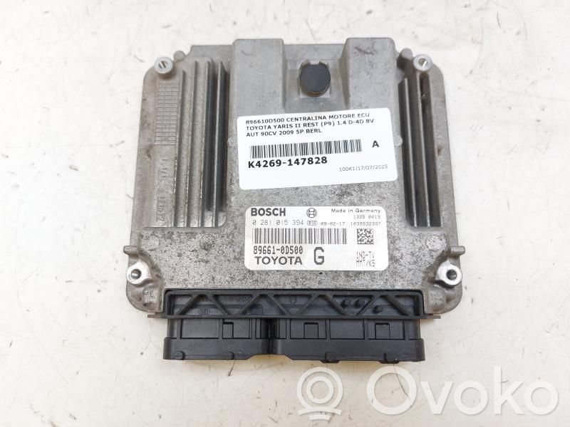 Toyota Yaris Calculateur moteur ECU