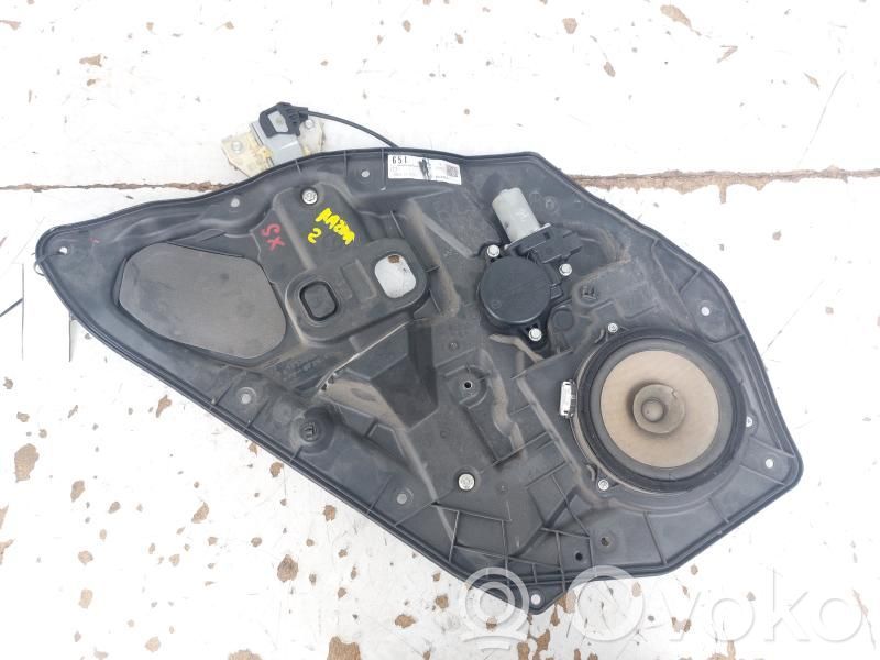 Regulador de puerta delantera con motor   D6517397X,D6517397X