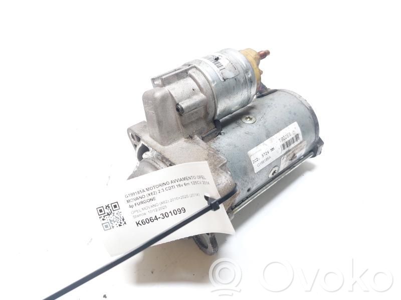Opel Movano B Starteris 