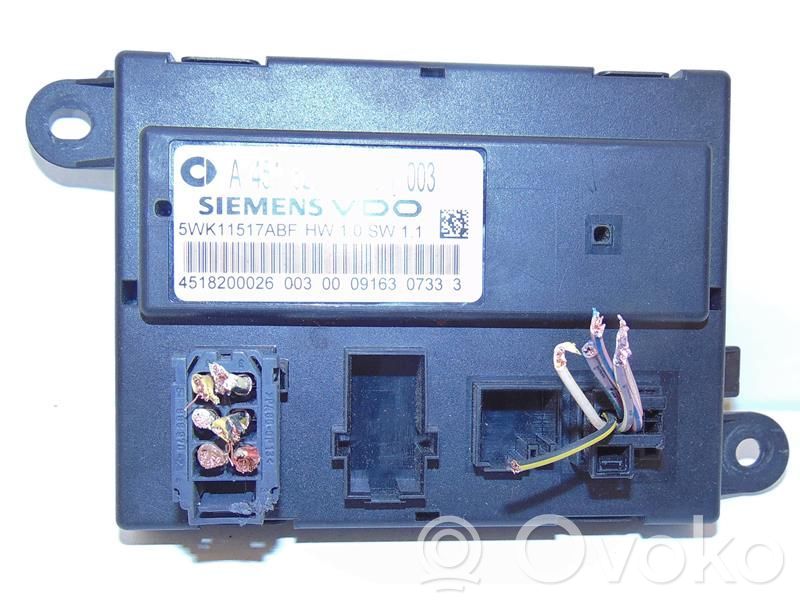 Smart ForTwo II Door central lock control unit/module 