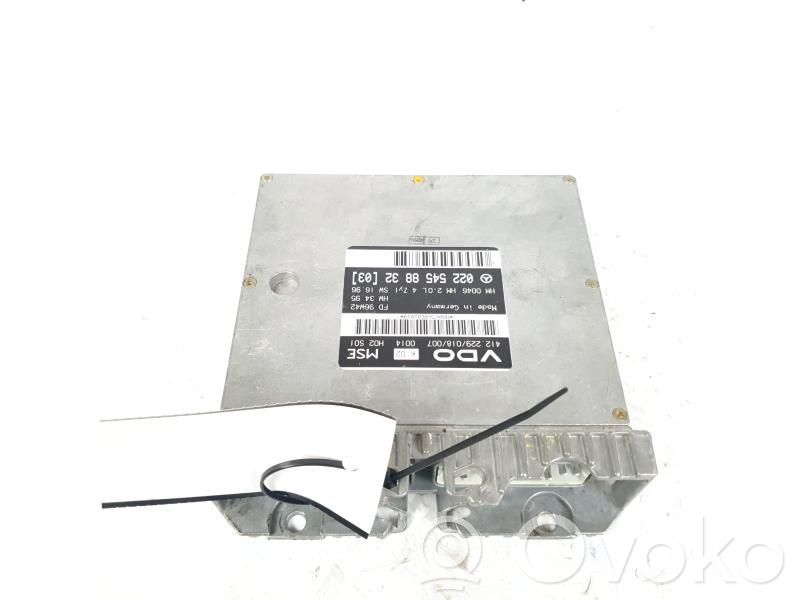 Mercedes-Benz E W210 Unitate/modul de control motor 
