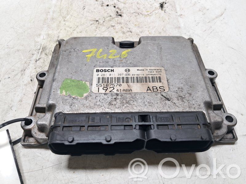 Fiat Stilo Engine control unit/module 