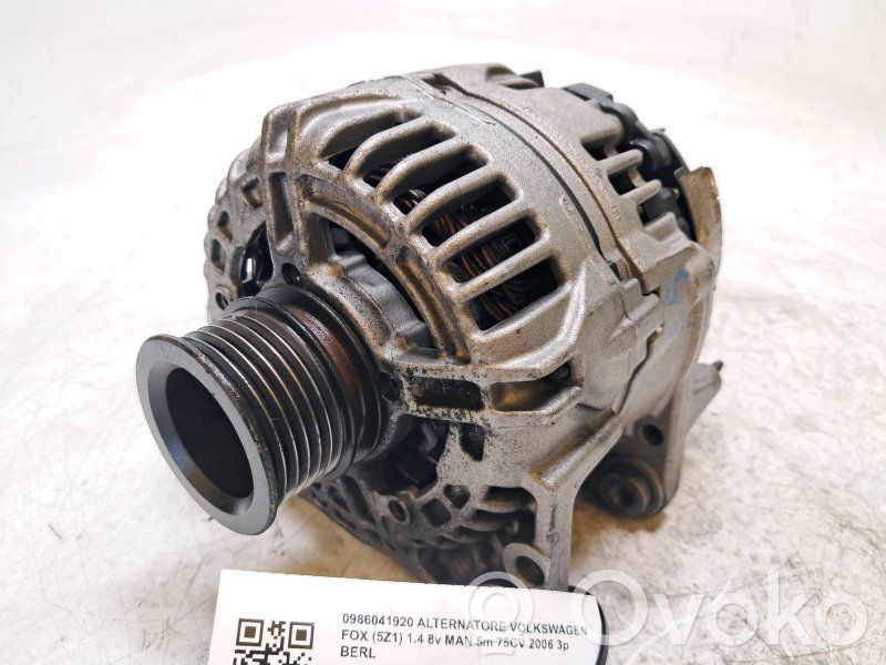 Volkswagen Fox Alternador 