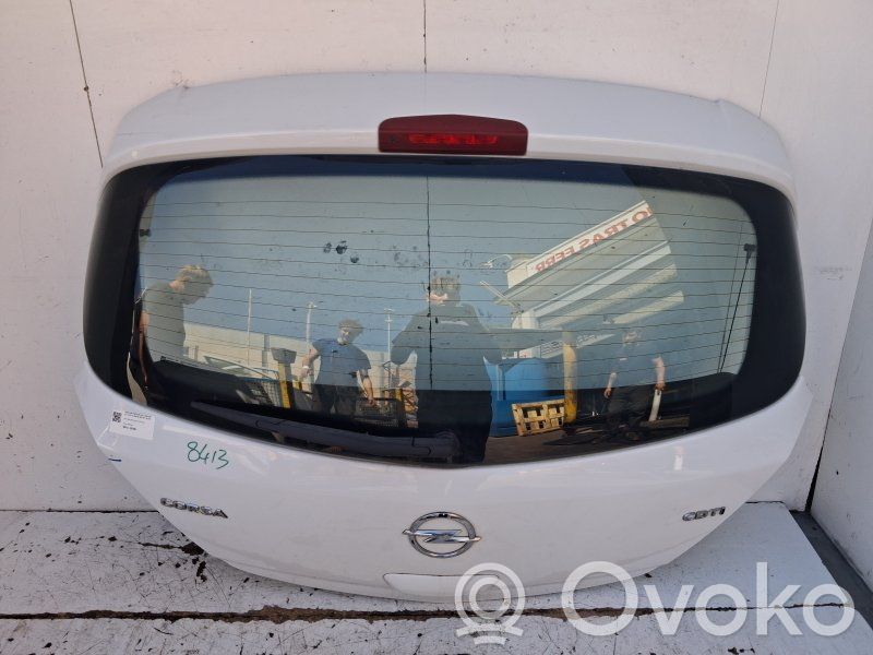Opel Corsa D Tylna klapa bagażnika 