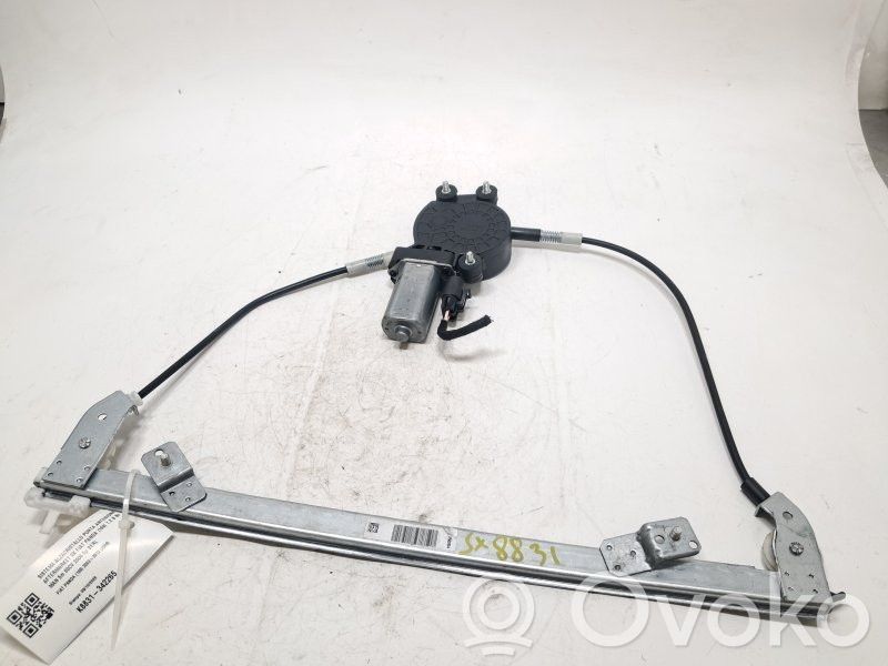 Fiat Panda III Regulador de puerta delantera con motor