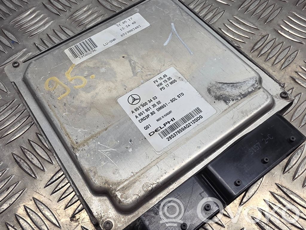 Mercedes-Benz Sprinter W906 Engine control unit/module 