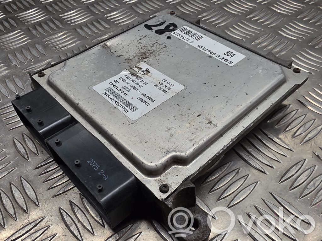 Engine control unit/module   A6519003203,28454422,A6519012902