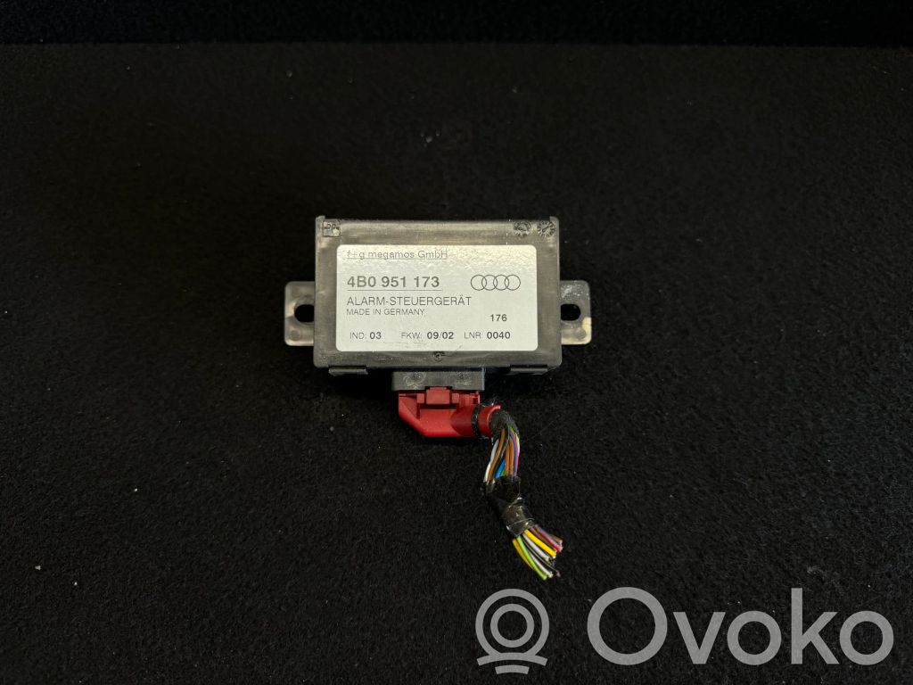 Unidad de control/módulo de alarma   4B0951173