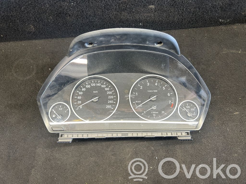 BMW 3 F30 F35 F31 Speedometer (instrument cluster) 