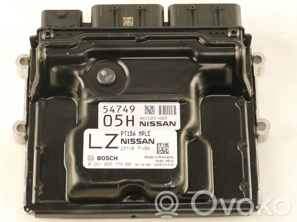 Engine control unit/module ECU   237107FV0A
