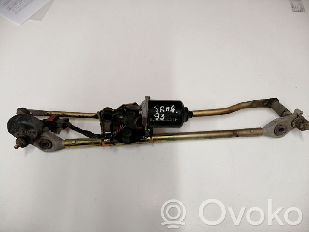 Saab 9-3 Ver1 Etupyyhkimen vivusto ja moottori 