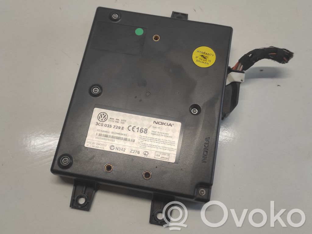 Volkswagen PASSAT B6 Telefono valdymo blokas 