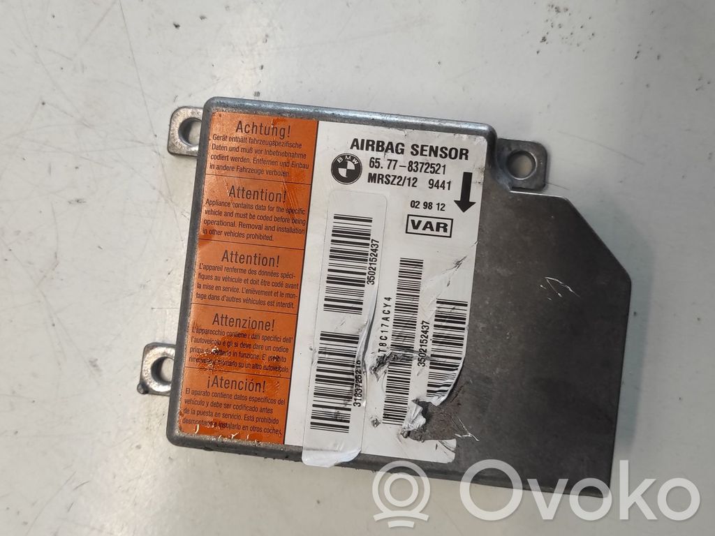 Airbag control unit/module   65778372521,MRSZ212,9441
