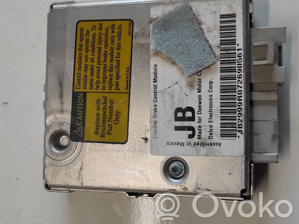 ABS control unit/module   16213184,JB2999RO72690561