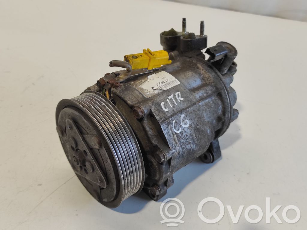Citroen C6 Air conditioning (A/C) compressor (pump) 