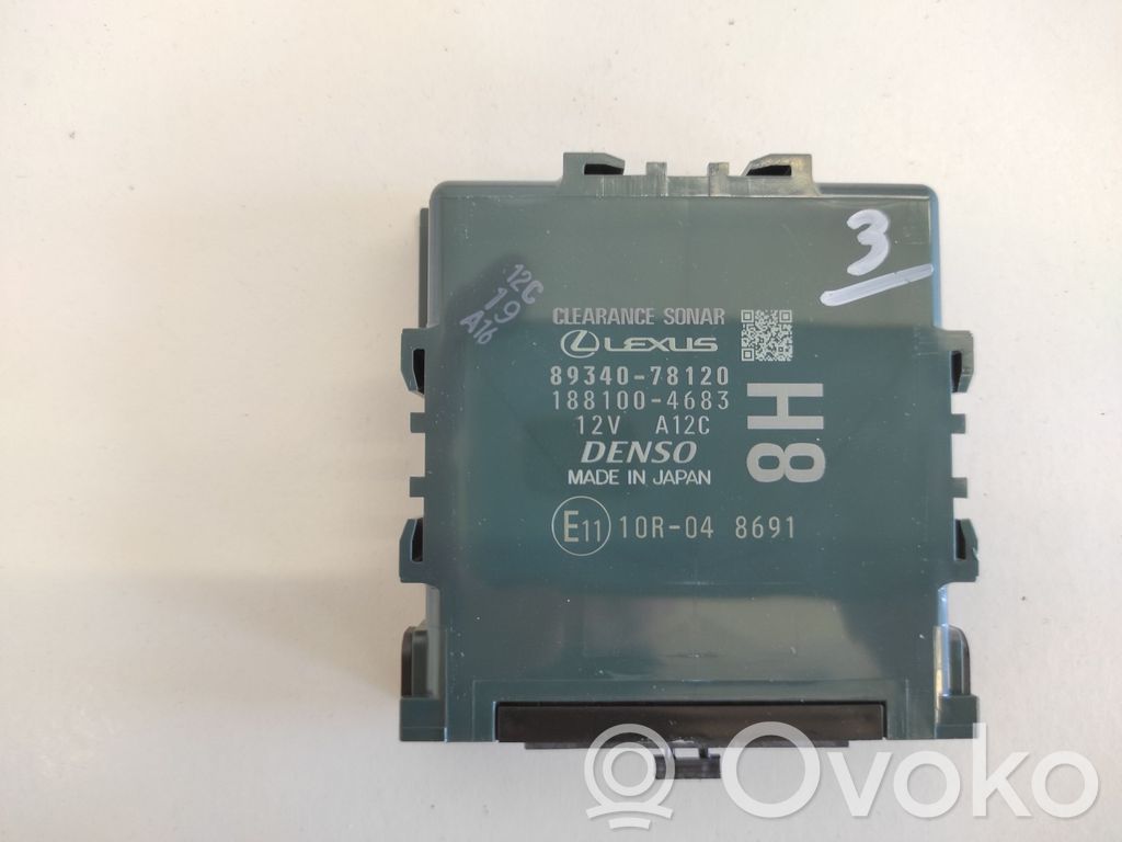 Lexus NX Parking PDC control unit/module 