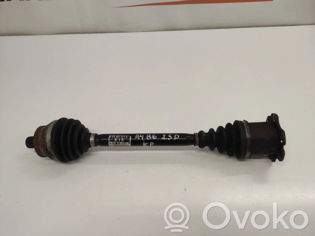 Audi A4 S4 B6 8E 8H Eje de transmisión delantero 