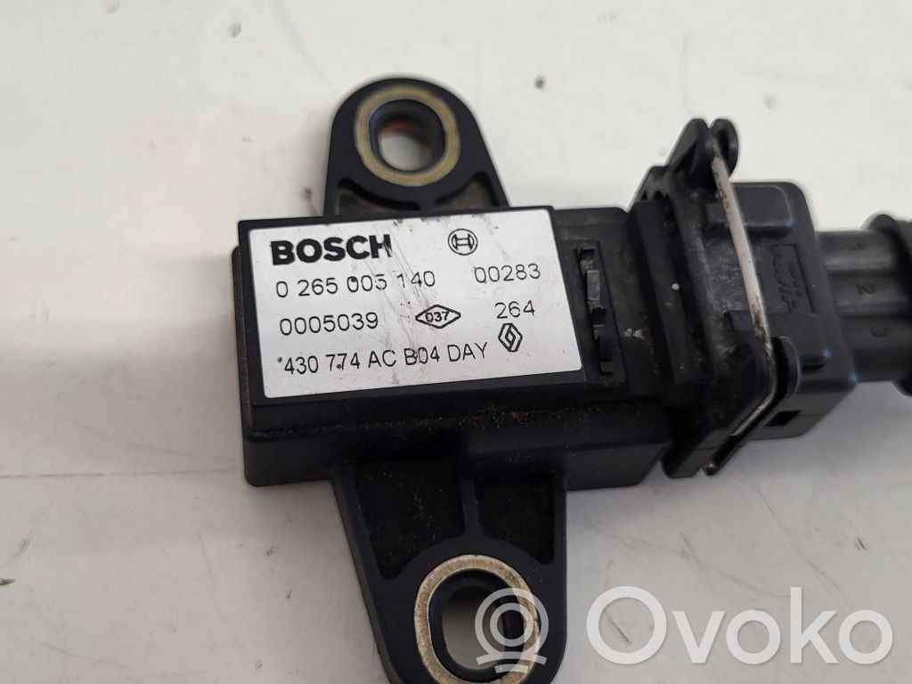 Renault Scenic RX Sensor impacto/accidente para activar Airbag 