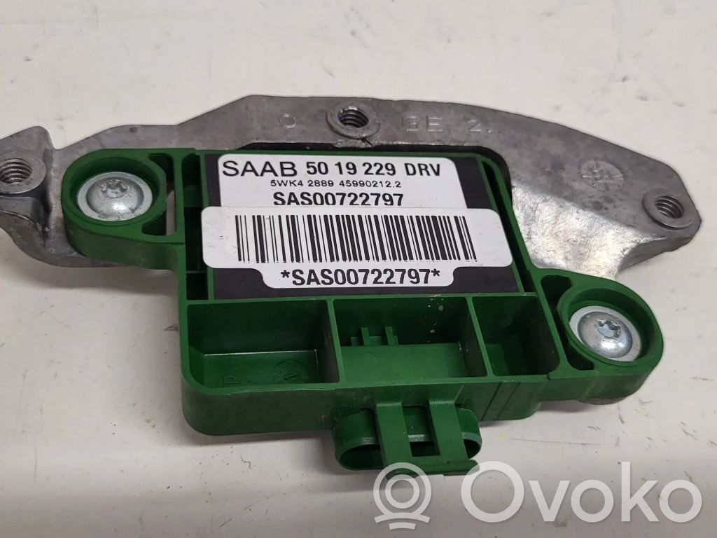 Saab 9-5 Airbag deployment crash/impact sensor 