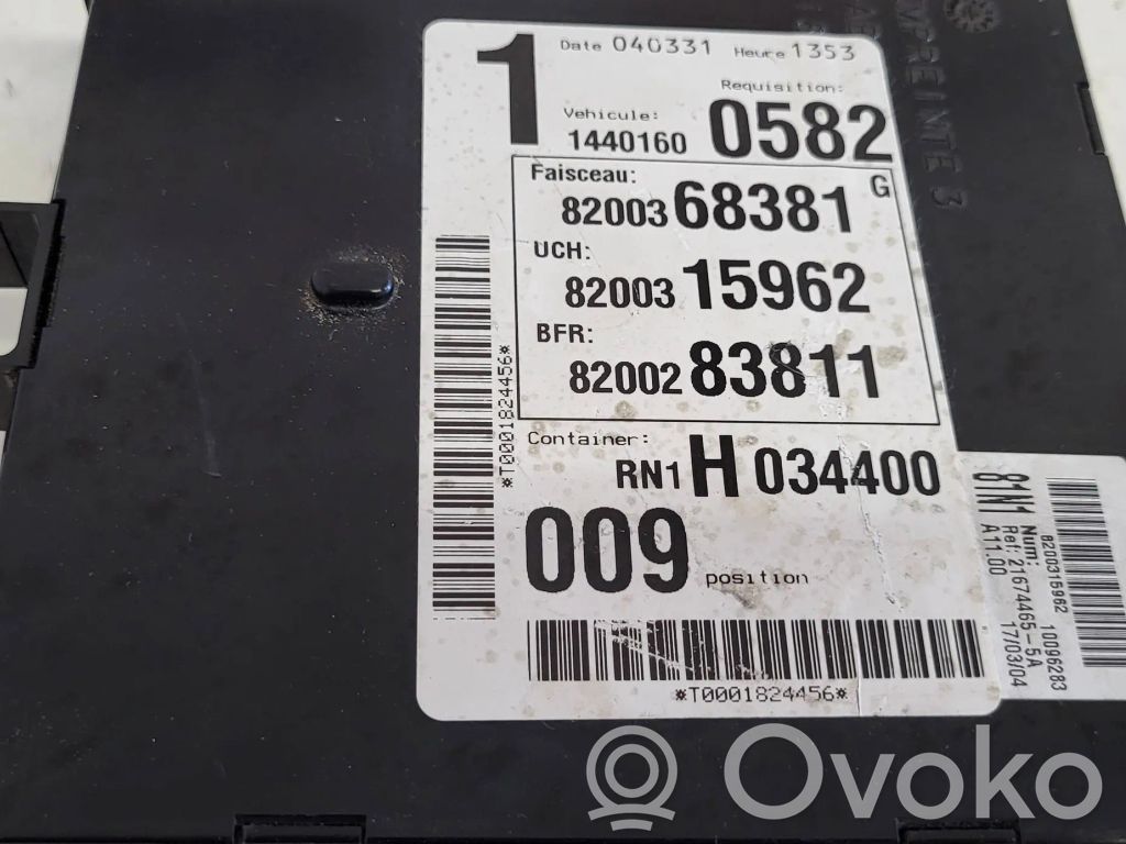 Sulakemoduuli   8200315962,8200283811,8200368381