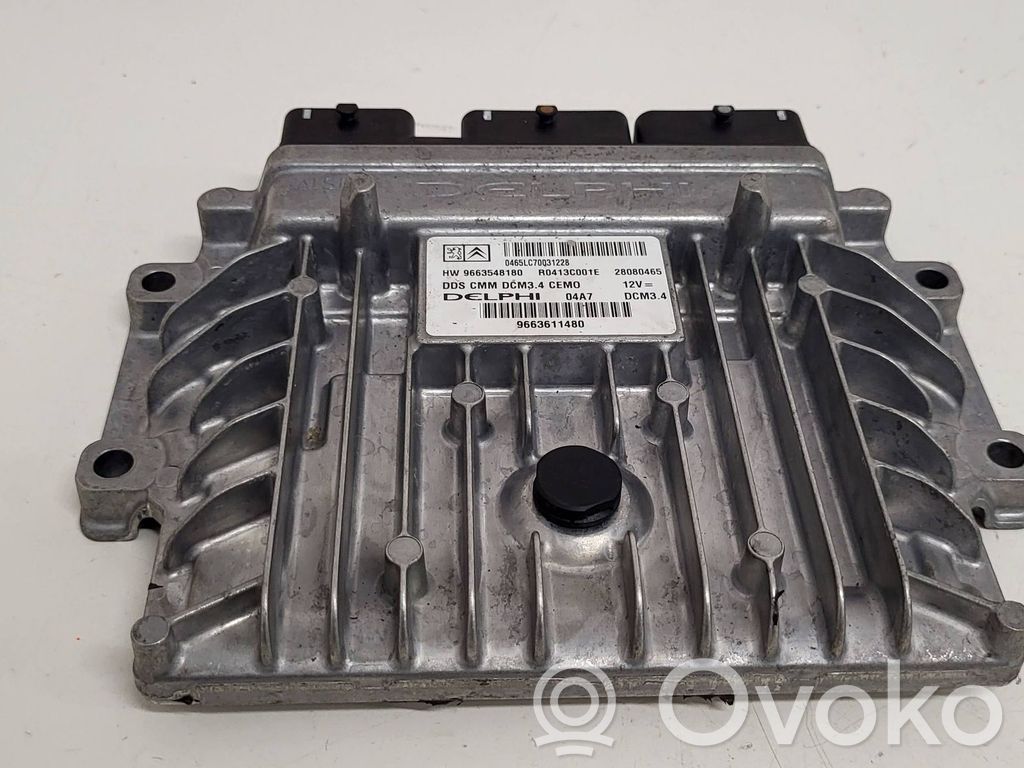 Peugeot 407 Engine control unit/module 