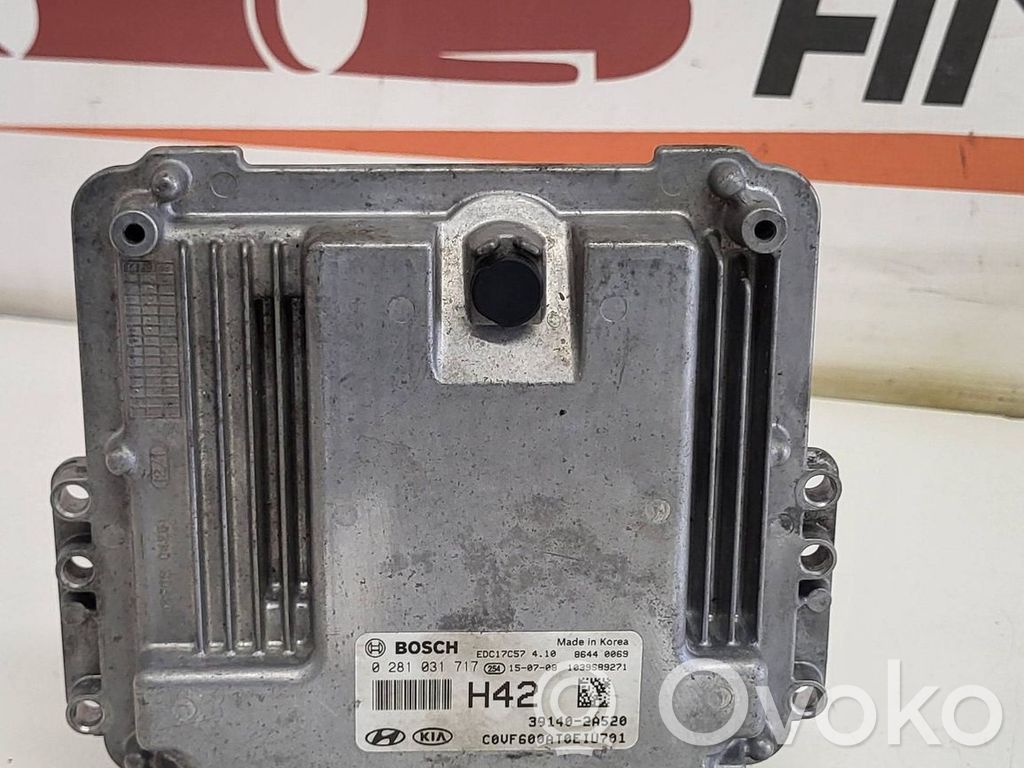 Engine control unit/module   391402A520,1039S89271,EDC17C57,0281031717
