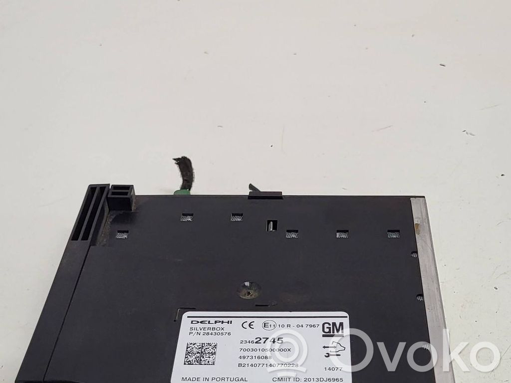 Opel Insignia A GPS navigation control unit/module 