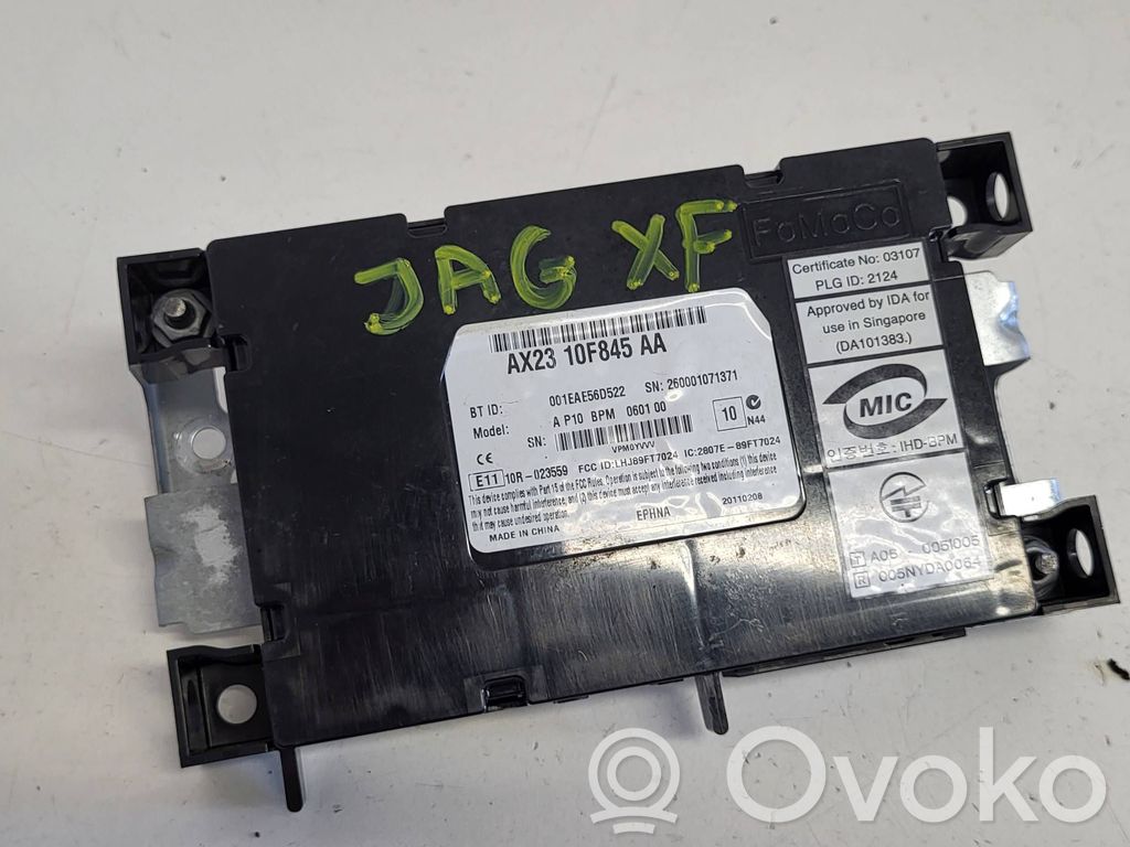 Jaguar XF X250 Bluetooth control unit module 