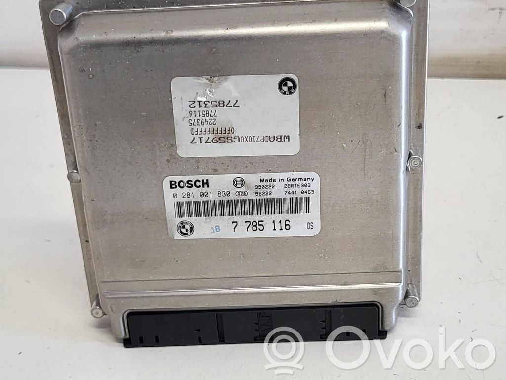 BMW 5 E39 Variklio valdymo blokas 