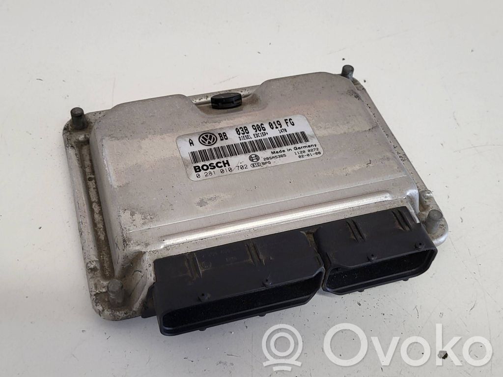 Engine control unit/module   038906019FG,28SA5365,0281010702
