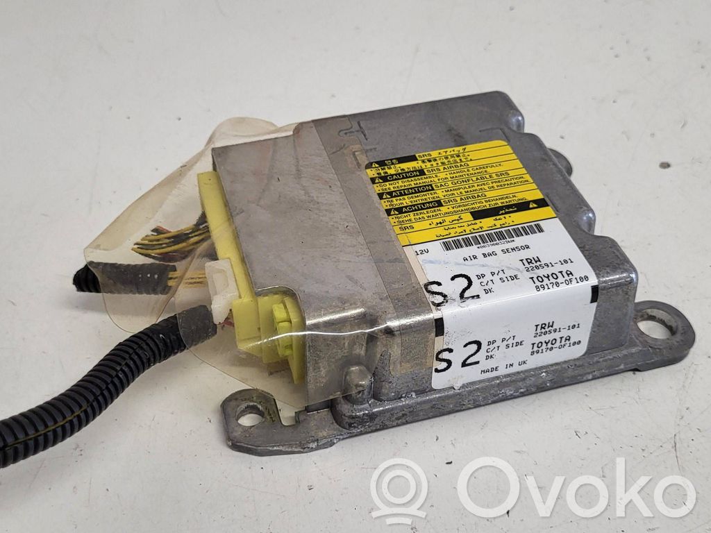 Toyota Verso Airbag control unit/module 